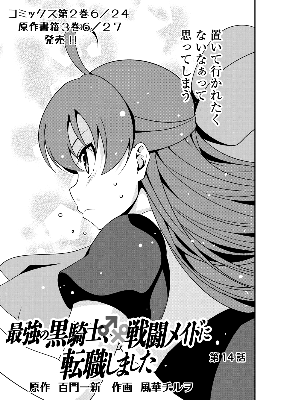 最強の黒騎士、戦闘メイドに転職しました 第14話 - Page 3