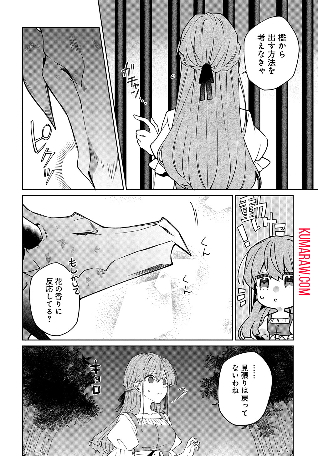 ひとりぼっちの花娘は檻の中の竜騎士に恋願う THE COMIC 第1.2話 - Page 7