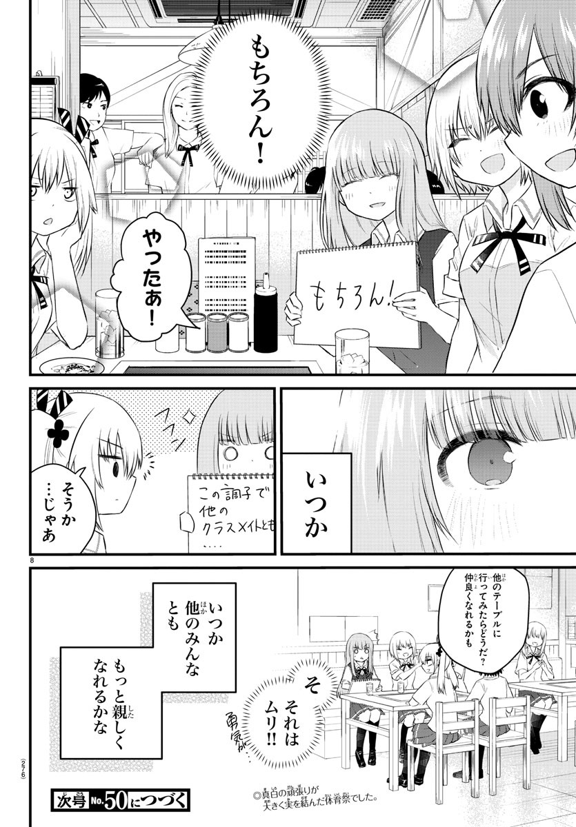 声がだせない少女は「彼女が優しすぎる」と思っている 第39話 - Page 8