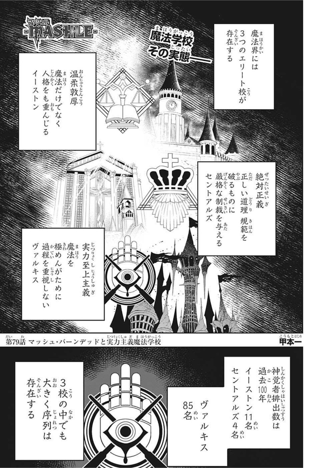 マッシュル -MASHLE- 第79話 - Page 1