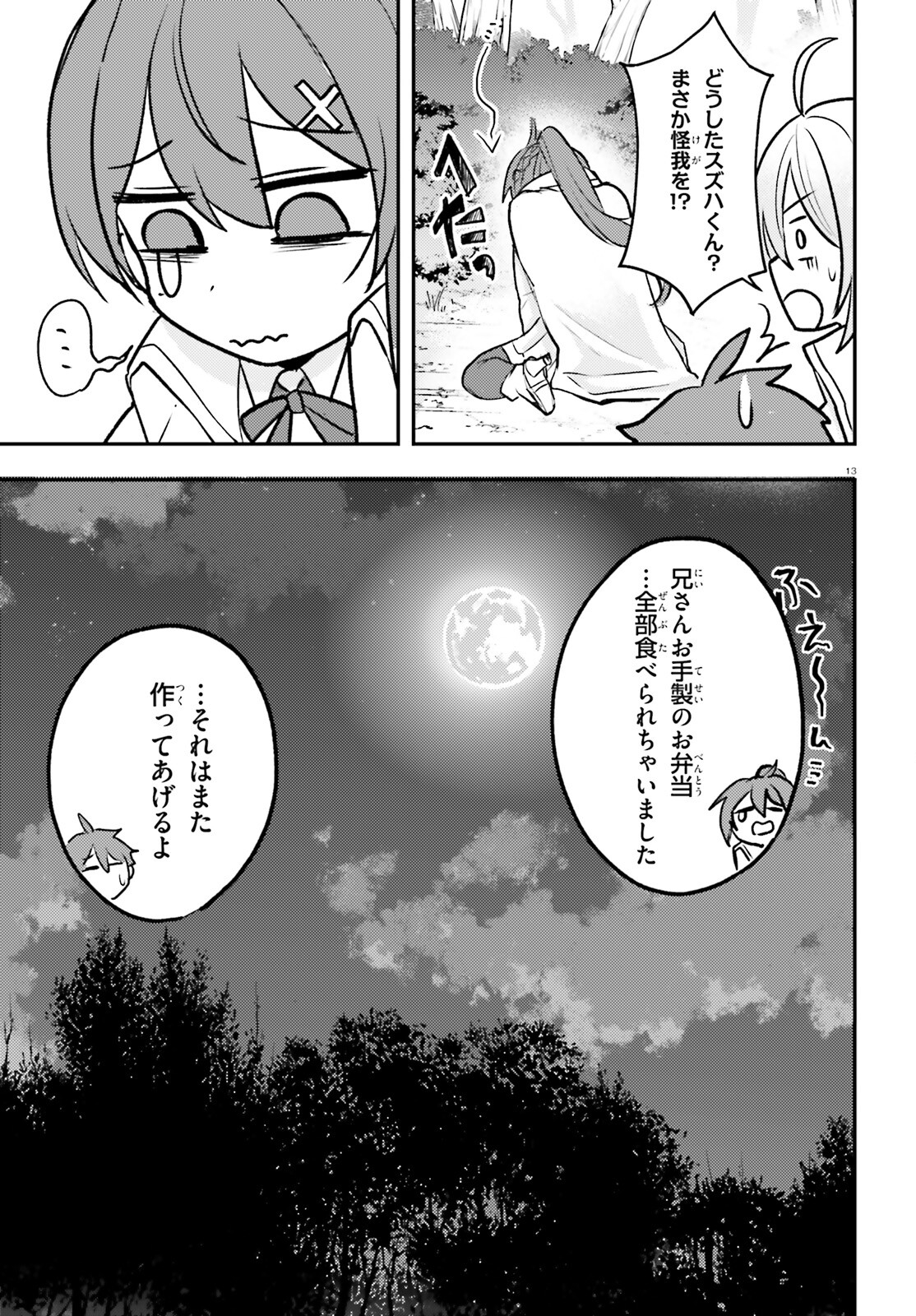 妹が女騎士学園に入学したらなぜか救国の英雄になりました。ぼくが。 第9話 - Page 13