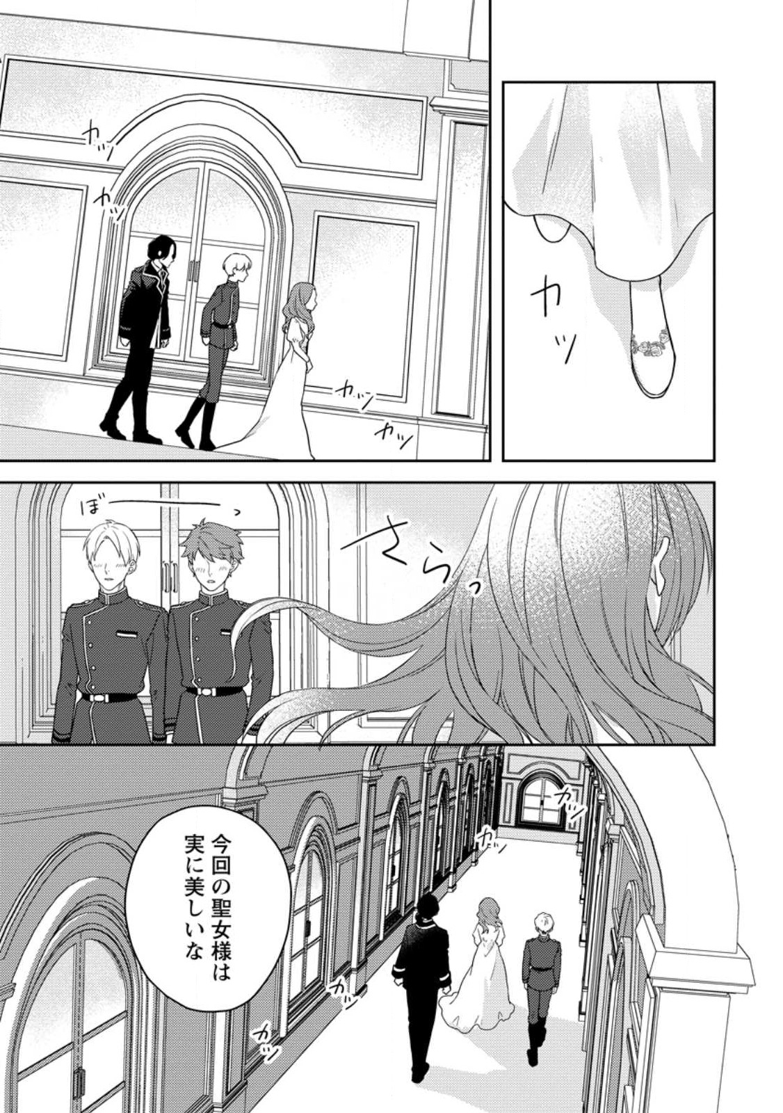 ヴェールの聖女 ～醜いと誤解された聖女、イケメン護衛騎士に溺愛される～ 第1.2話 - Page 7