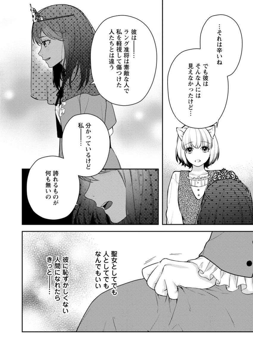 ヴェールの聖女 ～醜いと誤解された聖女、イケメン護衛騎士に溺愛される～ 第11.1話 - Page 2