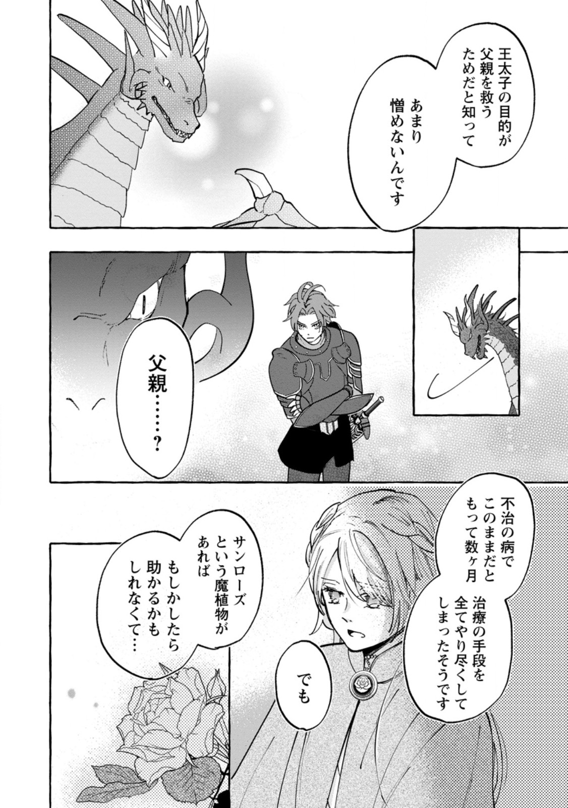 お試しで喚ばれた聖女なのに最強竜に気に入られてしまいました。 第11.3話 - Page 4