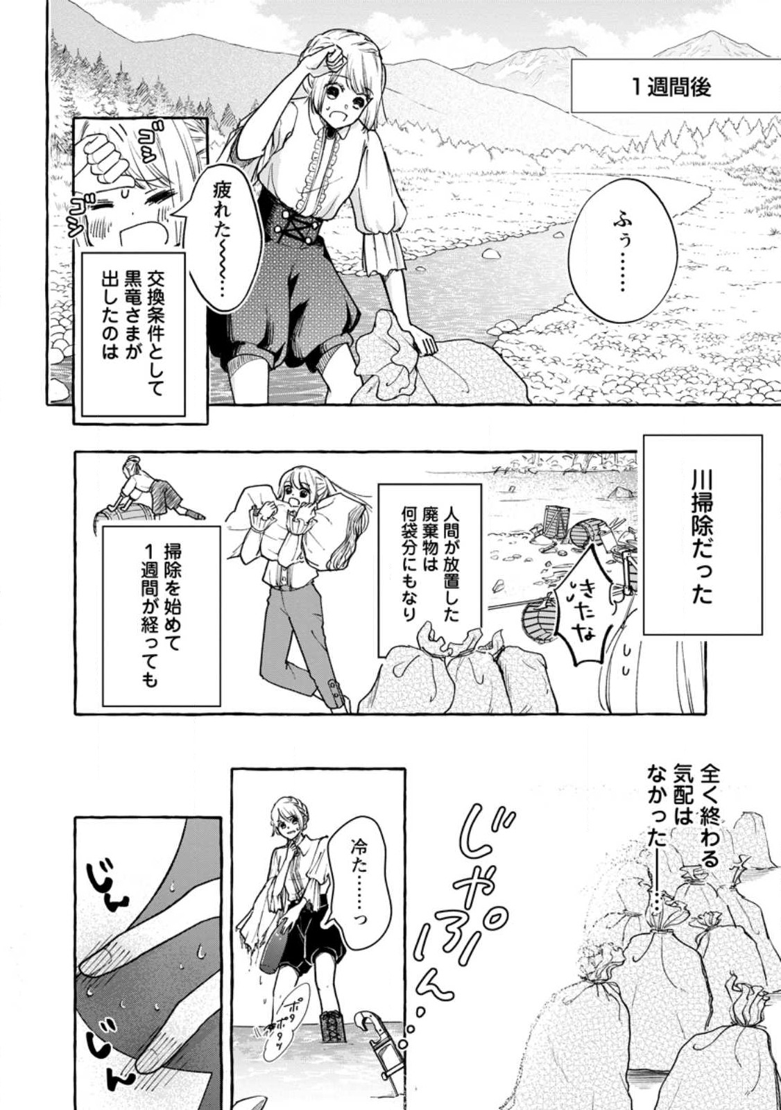 お試しで喚ばれた聖女なのに最強竜に気に入られてしまいました。 第2.2話 - Page 4