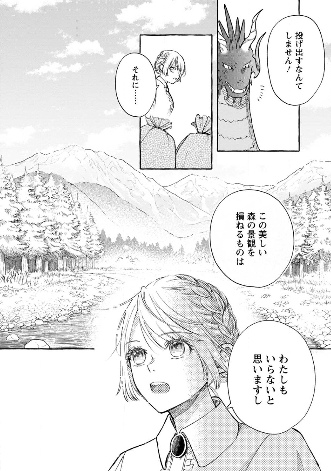 お試しで喚ばれた聖女なのに最強竜に気に入られてしまいました。 第2.3話 - Page 4