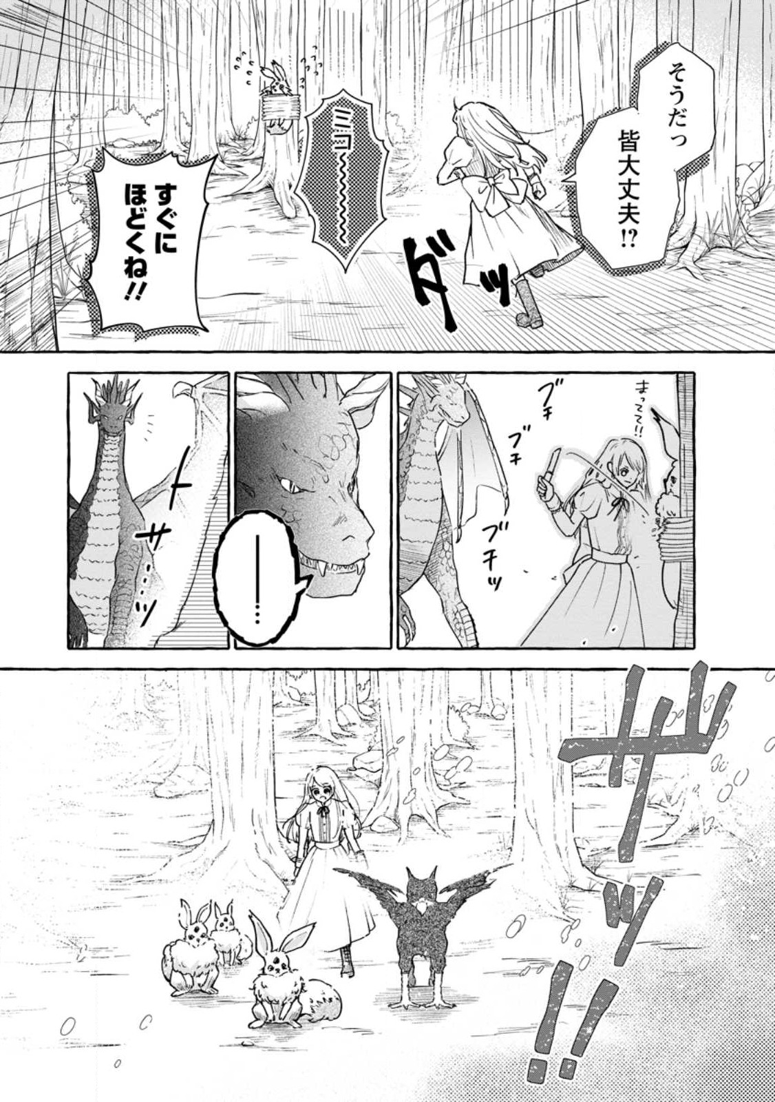 お試しで喚ばれた聖女なのに最強竜に気に入られてしまいました。 第3.2話 - Page 8