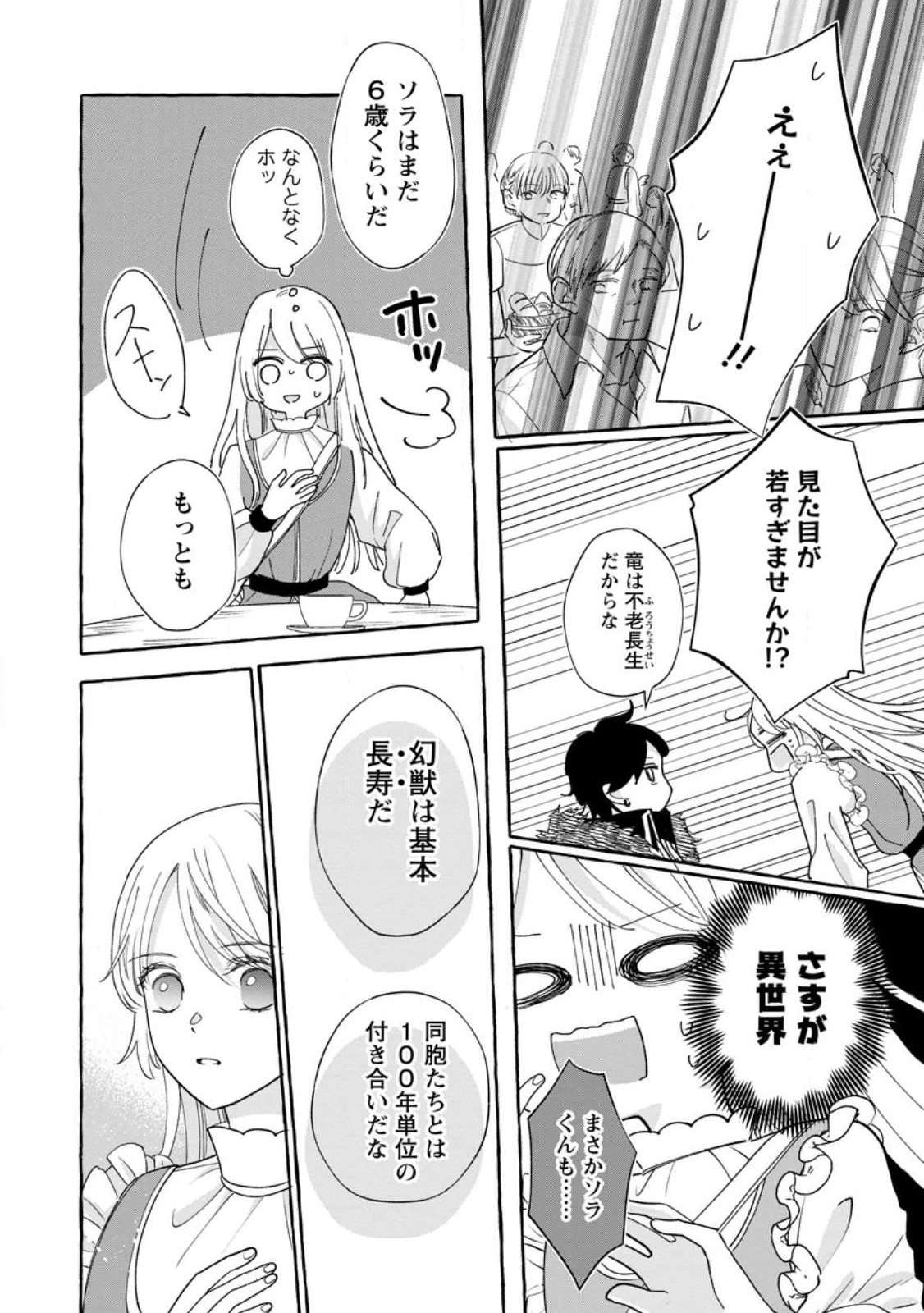 お試しで喚ばれた聖女なのに最強竜に気に入られてしまいました。 第6.2話 - Page 8