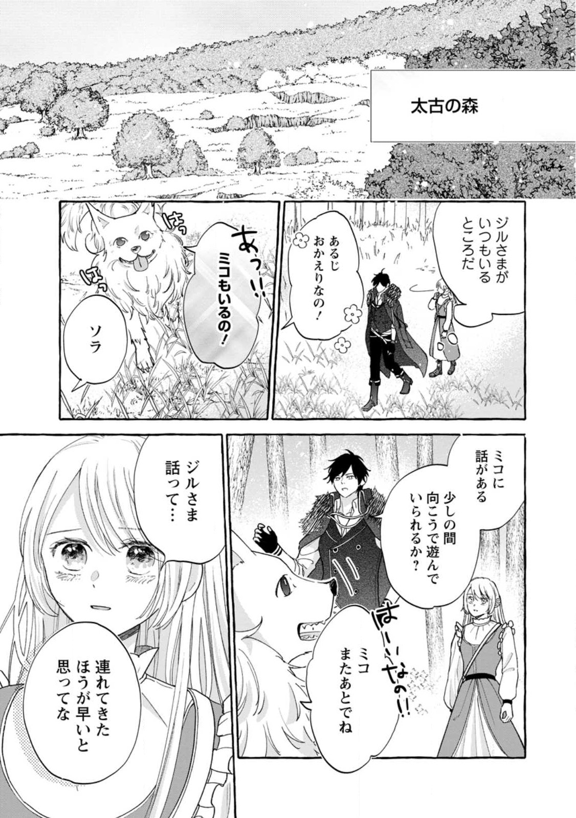 お試しで喚ばれた聖女なのに最強竜に気に入られてしまいました。 第7.2話 - Page 1