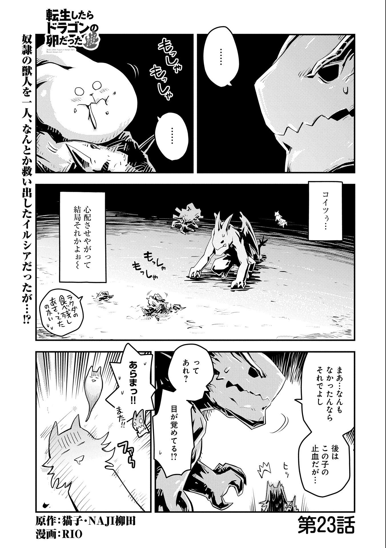 転生したらドラゴンの卵だった ~最強以外目指さねぇ~ 第23話 - Page 1