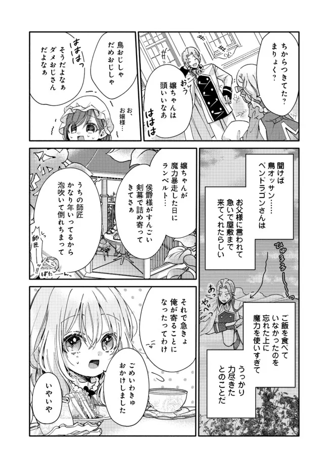 氷の侯爵様に甘やかされたいっ！～シリアス展開しかない幼女に転生してしまった私の奮闘記～@COMIC 第3話 - Page 22