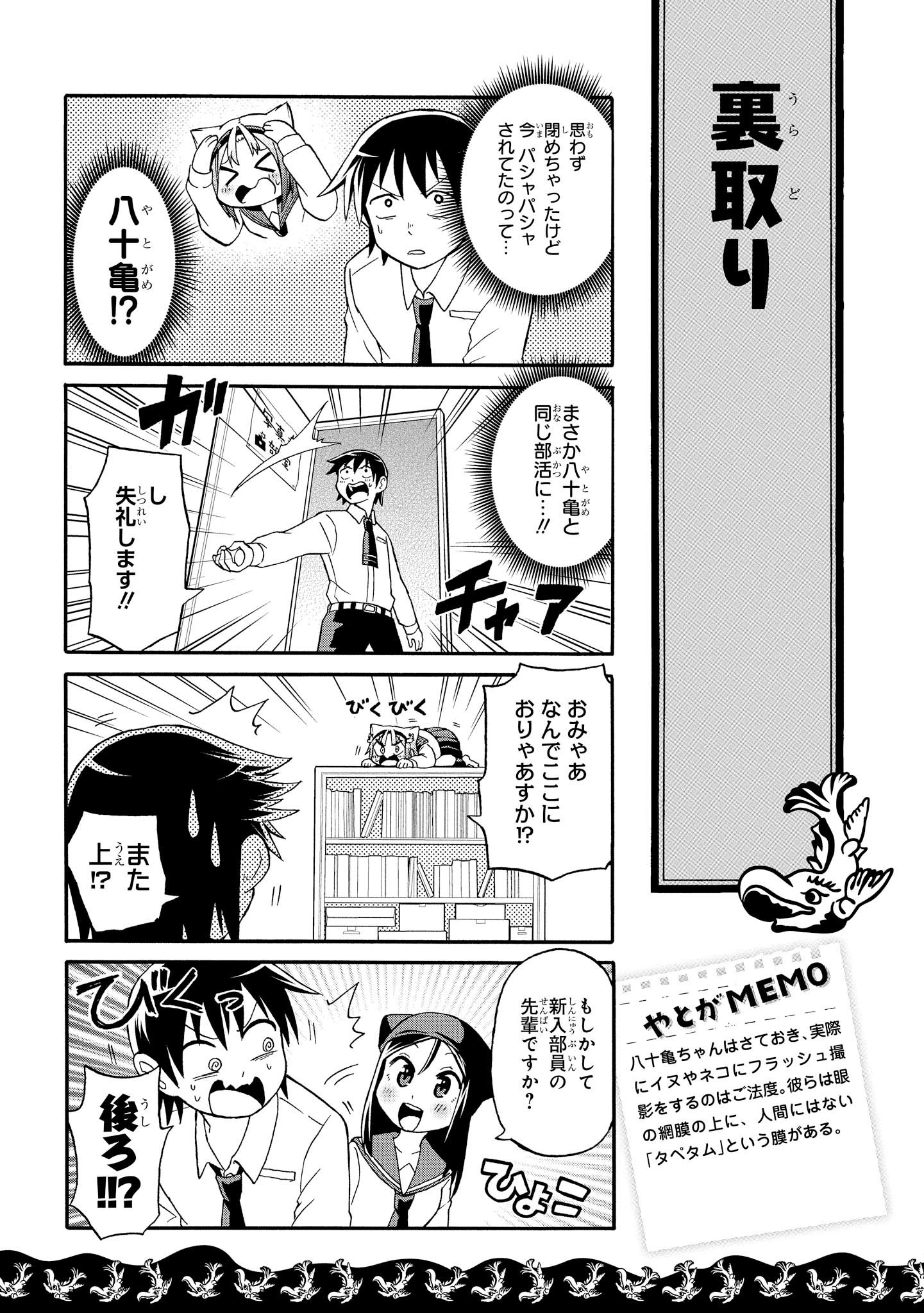 八十亀ちゃんかんさつにっき 第3話 - Page 5