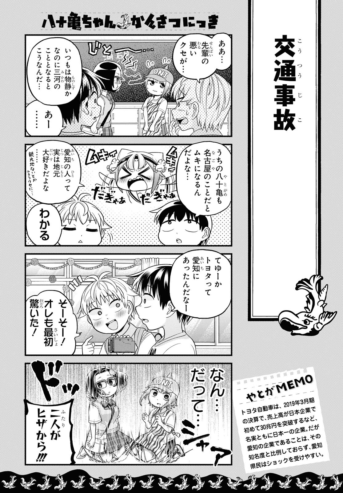 八十亀ちゃんかんさつにっき 第47話 - Page 8