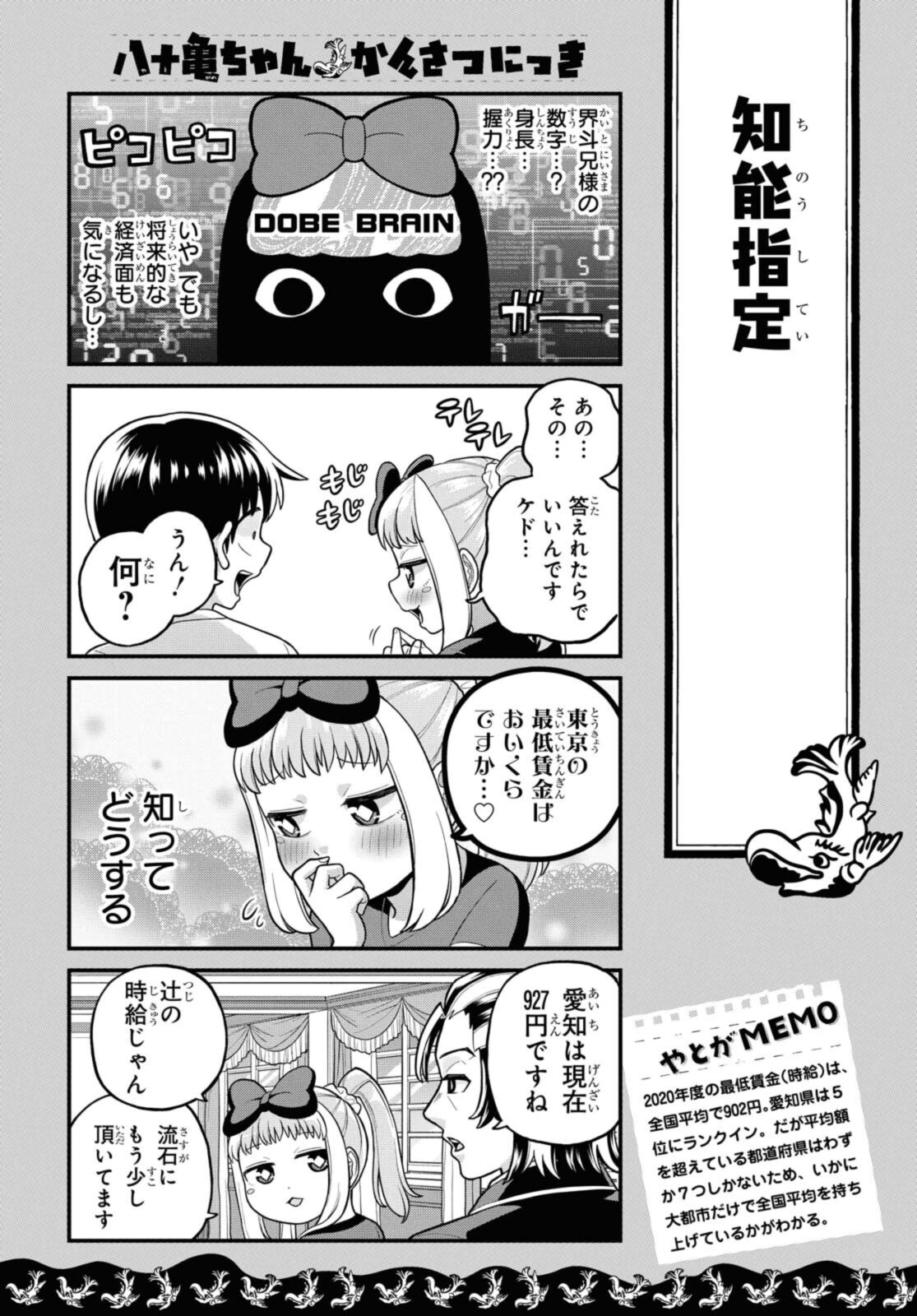 八十亀ちゃんかんさつにっき 第62.2話 - Page 4