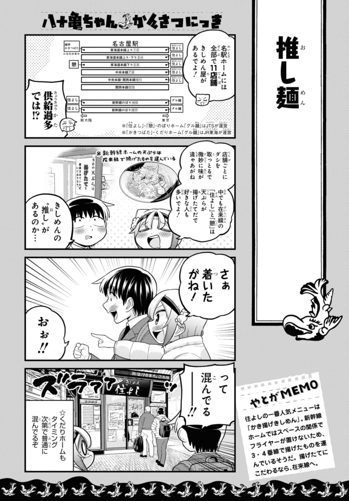 八十亀ちゃんかんさつにっき 第68.2話 - Page 4