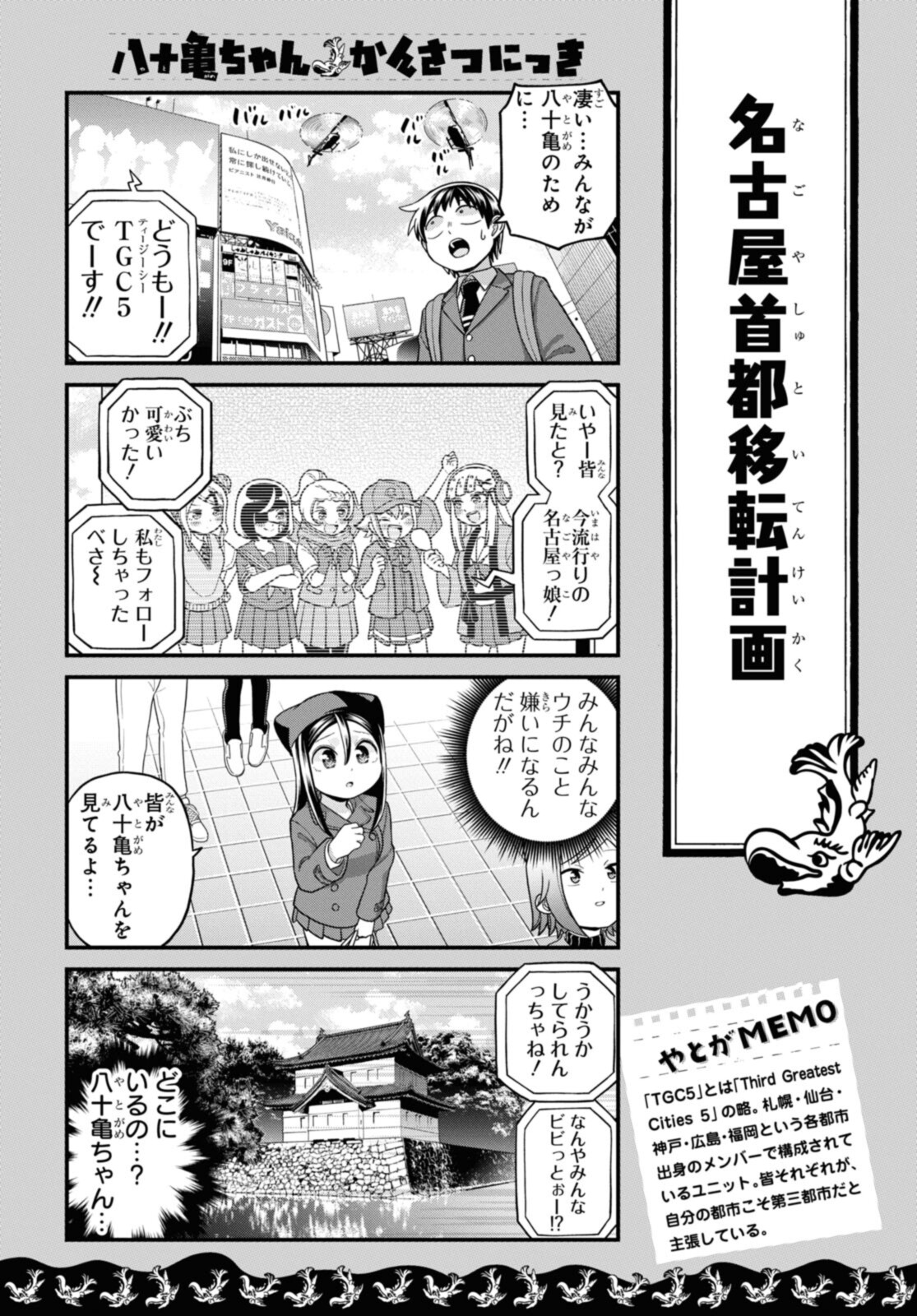 八十亀ちゃんかんさつにっき 第71.2話 - Page 4