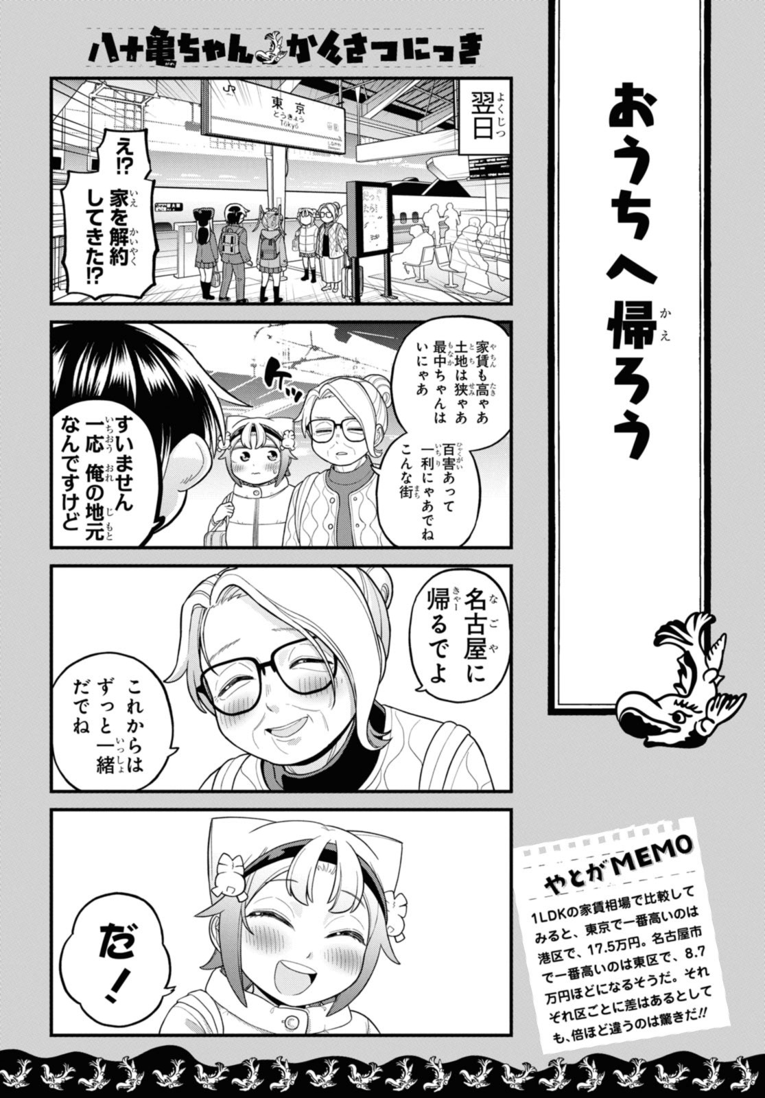 八十亀ちゃんかんさつにっき 第72.2話 - Page 7