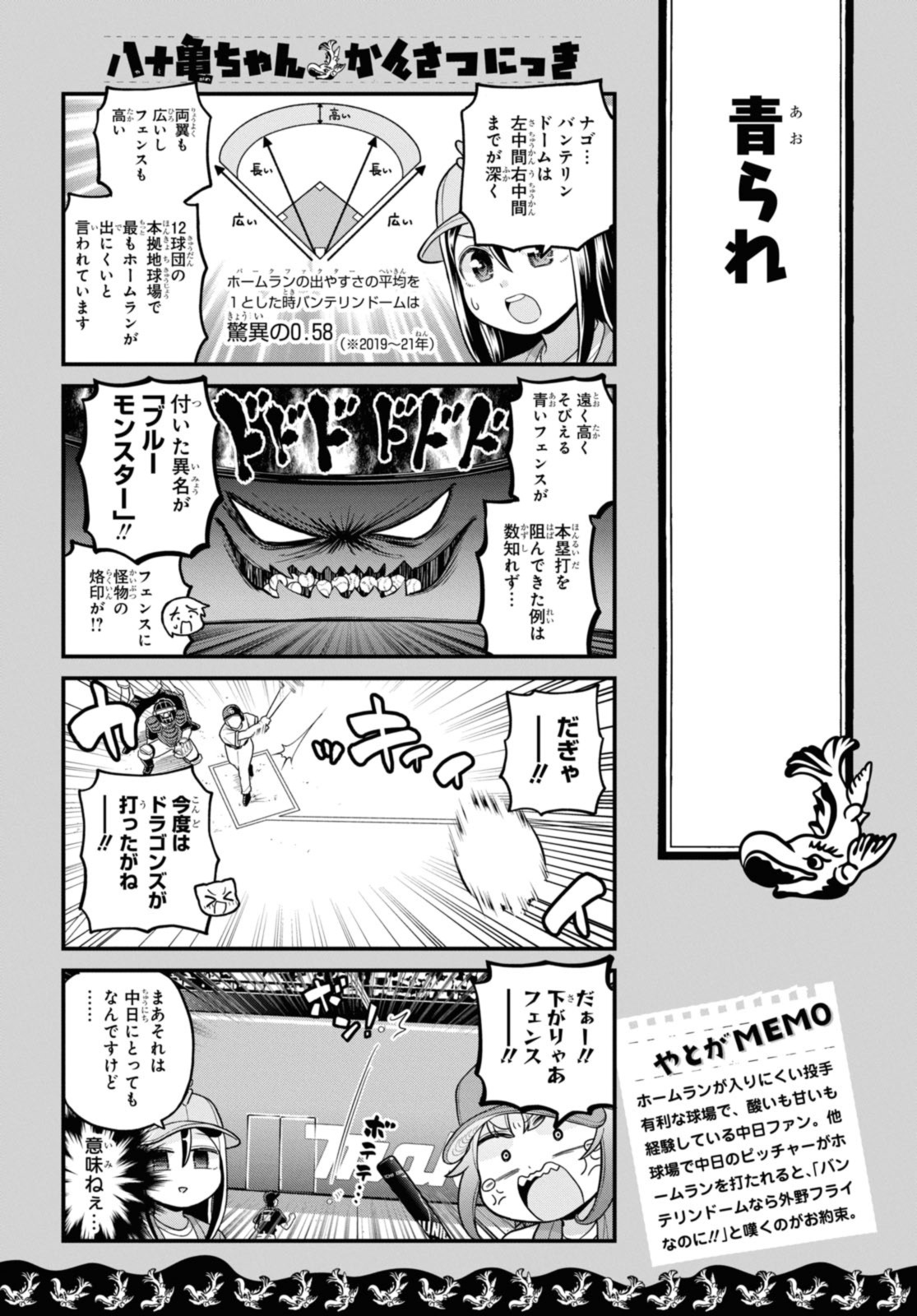 八十亀ちゃんかんさつにっき 第74.1話 - Page 9