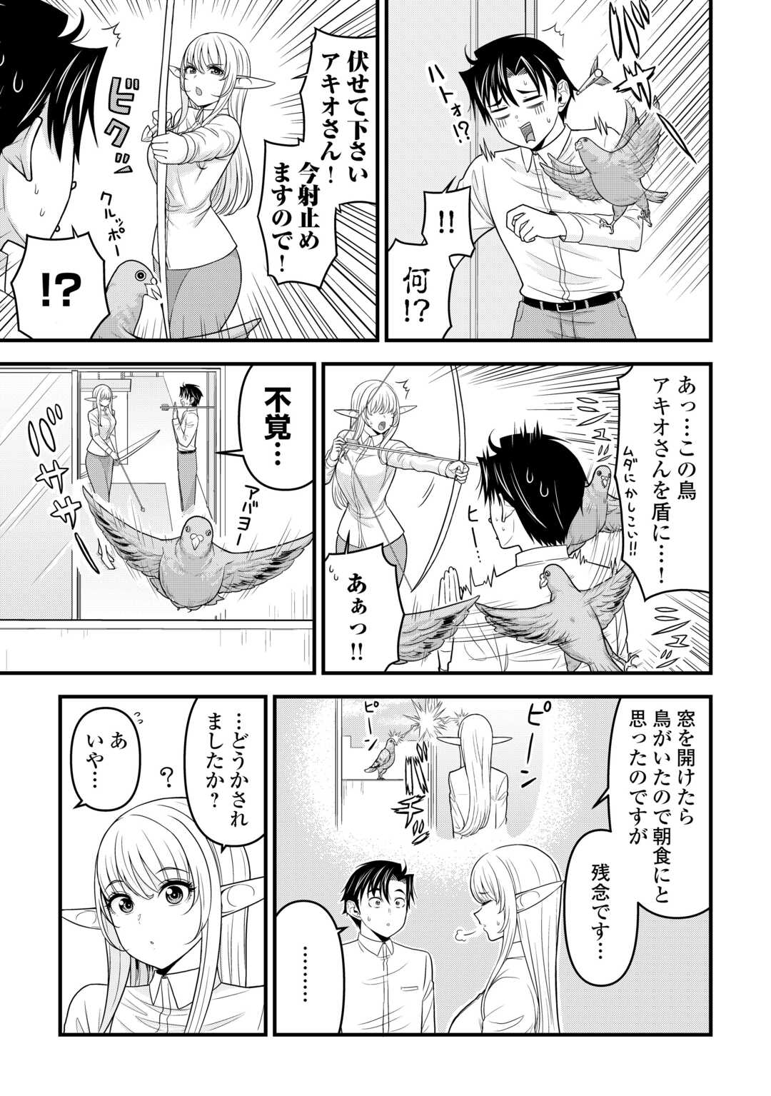 異世界からエルフさんが落ちてきたのですが!? 第3話 - Page 5