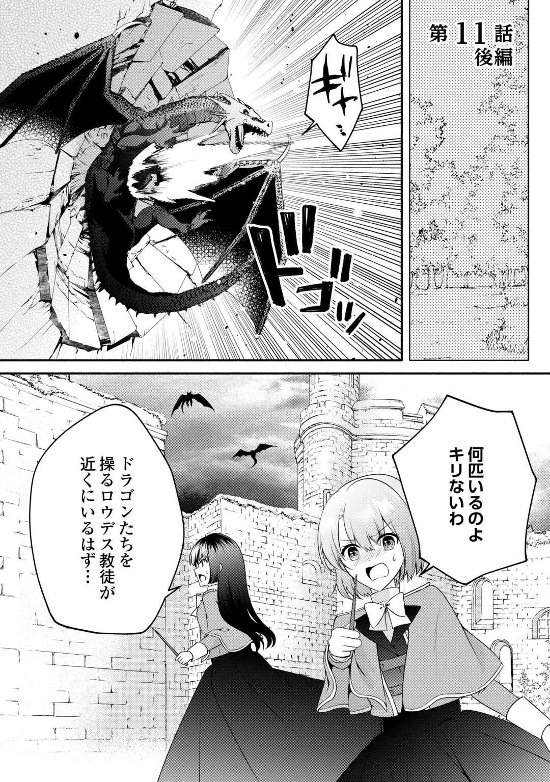 悪役令嬢に転生するも魔法に夢中でいたら王子に溺愛されました 第11.2話 - Page 1