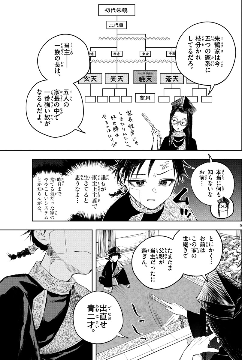 朱月事変 朱月事変 第2話 - Page 9