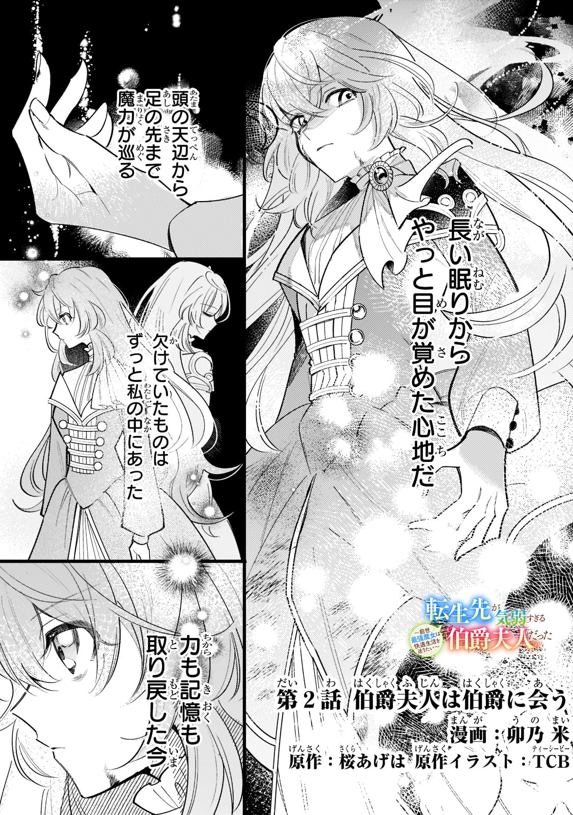 転生先が気弱すぎる伯爵夫人だった 第2話 - Page 3