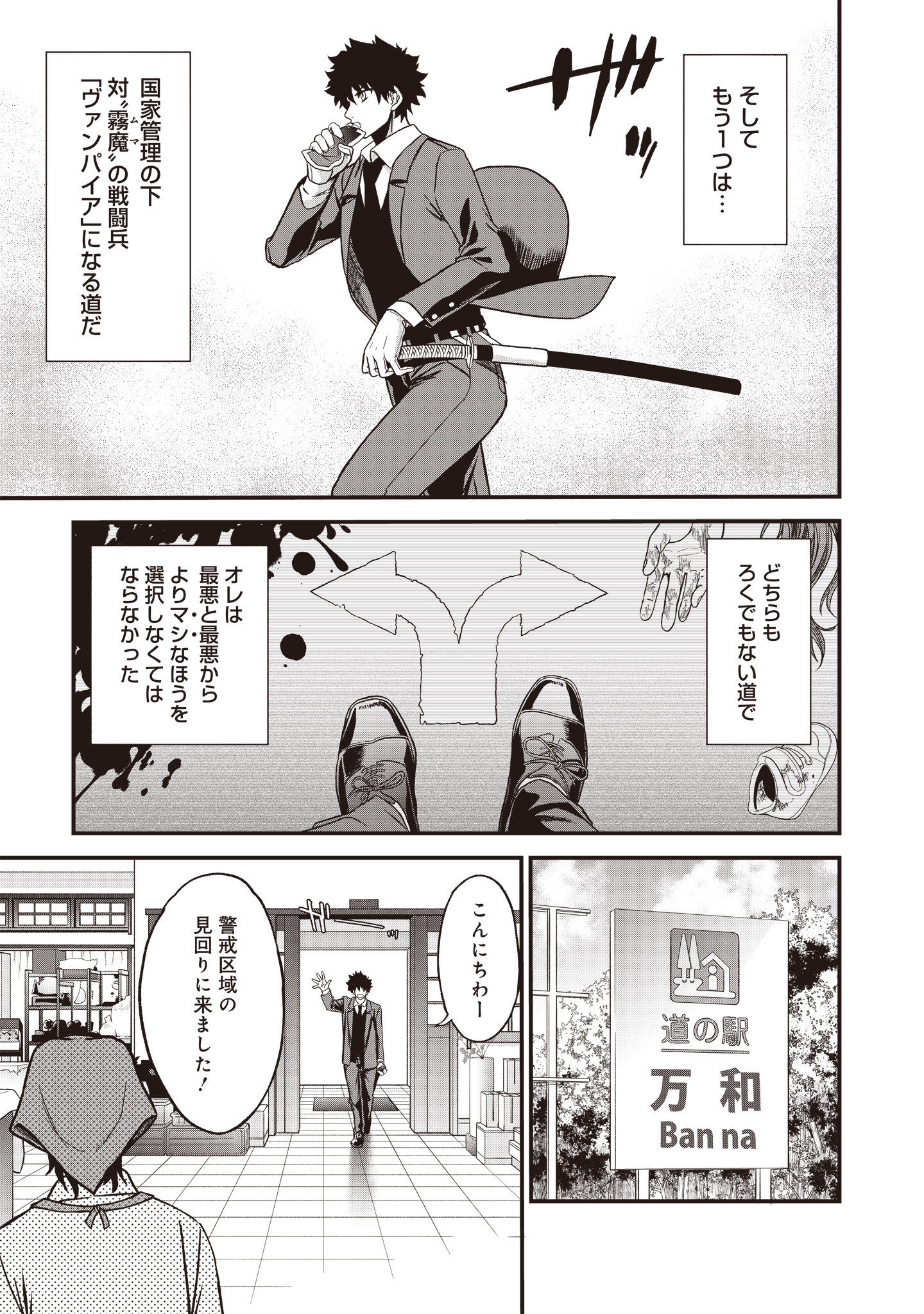 摂理狂神大戦 ヴァンパイアミスト 第1話 - Page 19