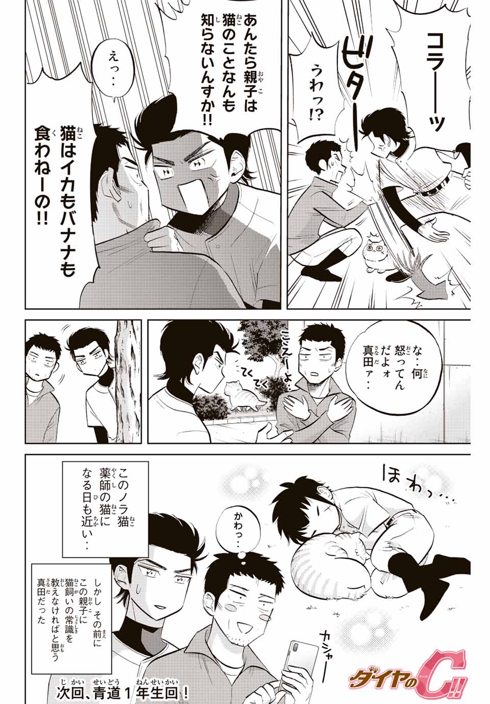 ダイヤのC!! 青道高校野球部猫日誌 第15話 - Page 8