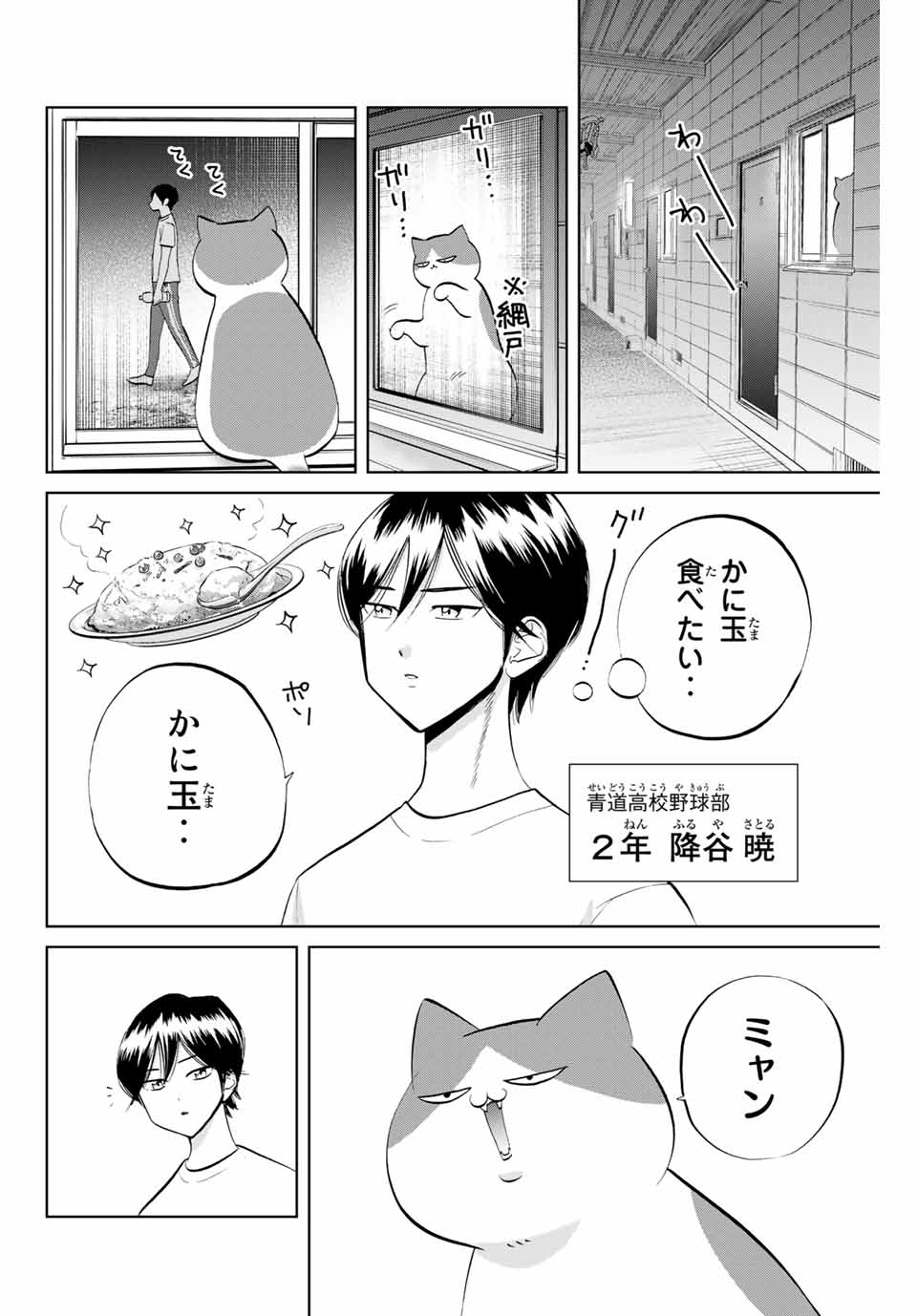 ダイヤのC!! 青道高校野球部猫日誌 第2話 - Page 6