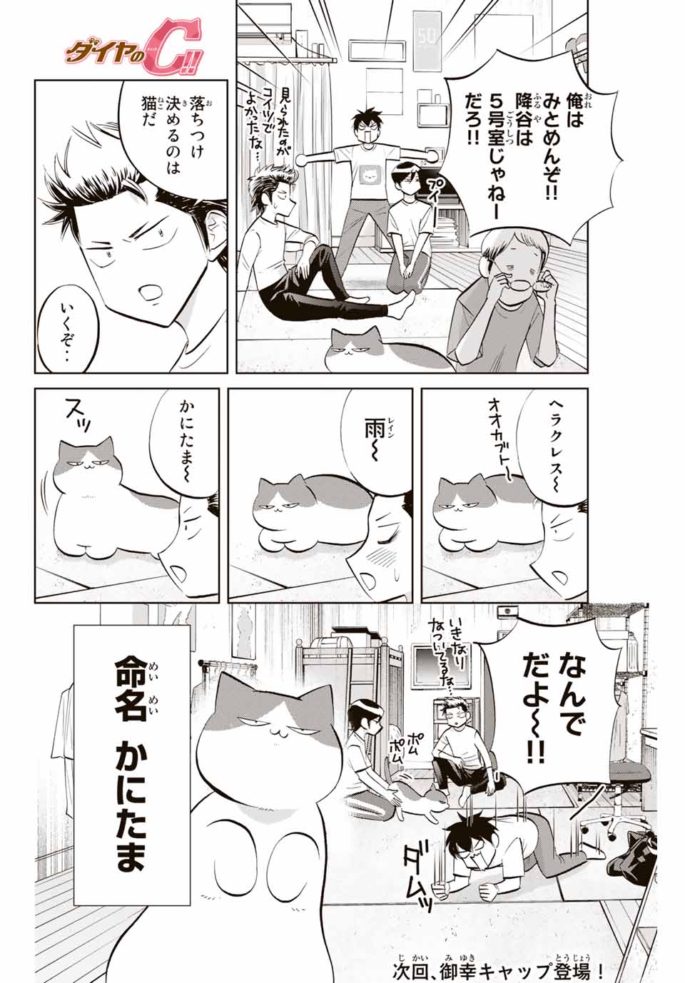 ダイヤのC!! 青道高校野球部猫日誌 第2話 - Page 8