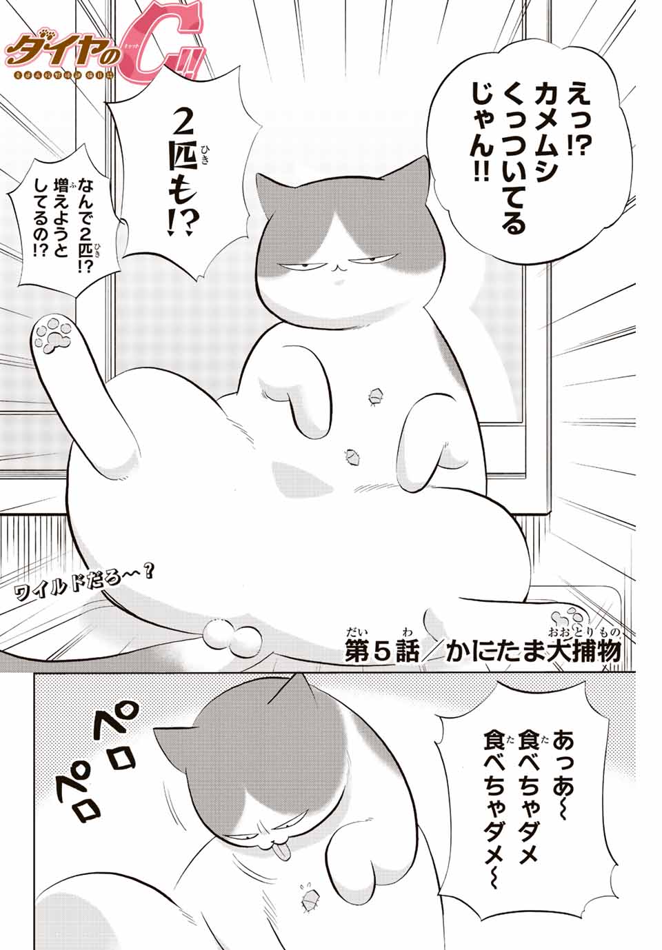 ダイヤのC!! 青道高校野球部猫日誌 第5話 - Page 2