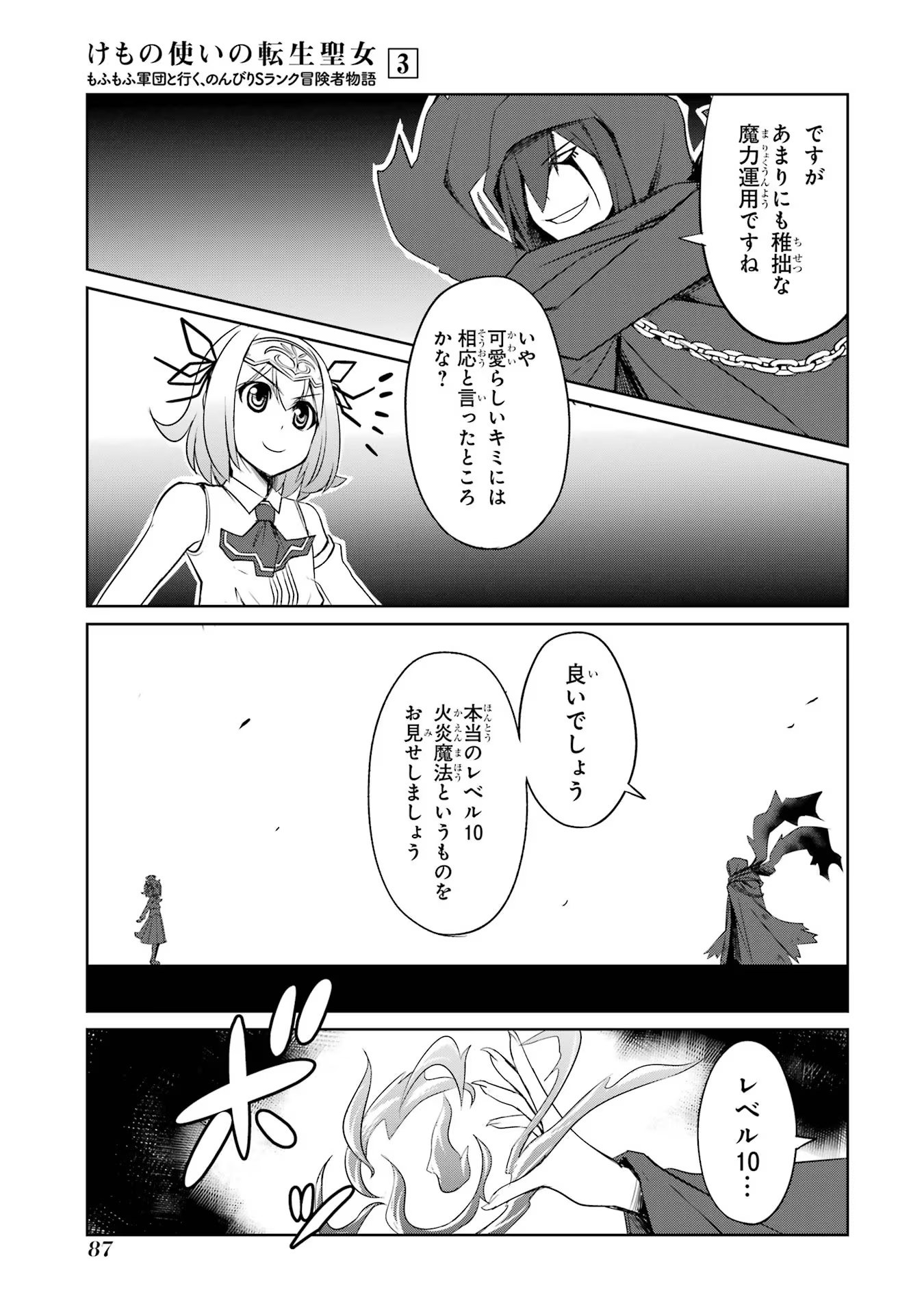 けもの使いの転生聖女 ～もふもふ軍団と行く、のんびりSランク冒険者物語～ 第13話 - Page 17