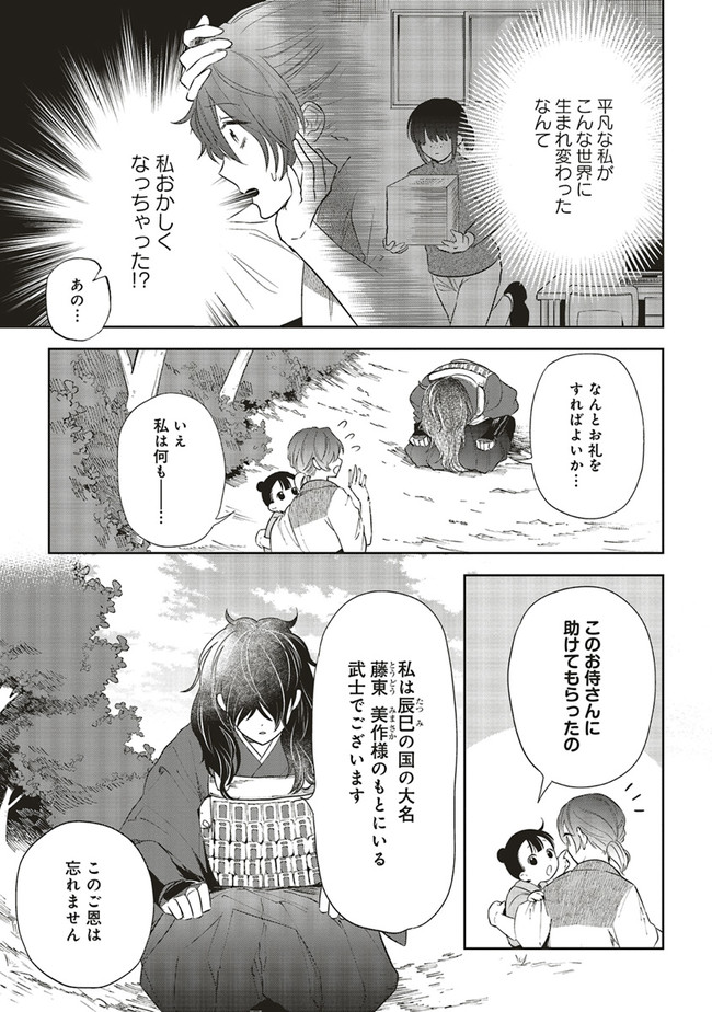 神力の薬師（転生後）は、戦国武将と結婚を前提に初恋します！ 第1話 - Page 8