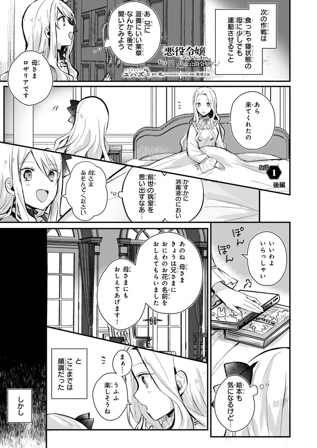 悪役令嬢になんかなりません. 私は「普通 」の公爵令嬢で 第1話 - Page 24