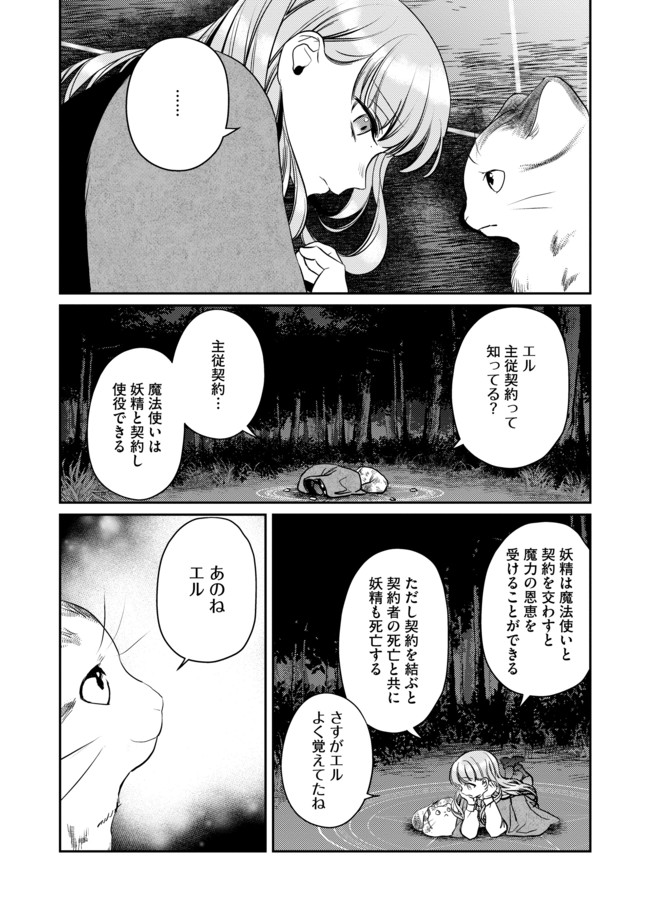 少女と猫とお人好しダークエルフの魔石工房 第3話 - Page 12