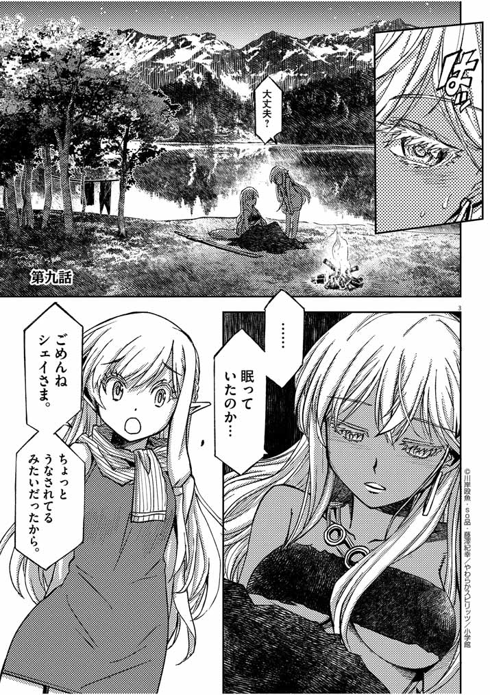 呪剣の姫のオーバーキル 第9話 - Page 3