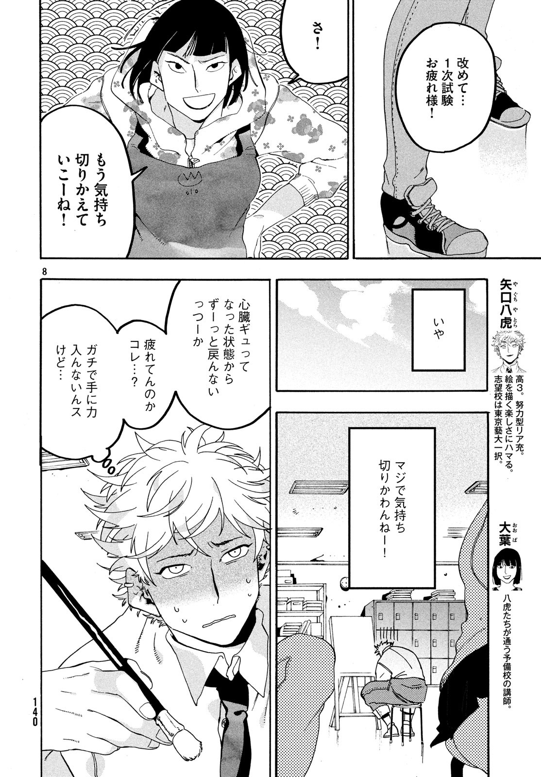 ブルーピリオド 第17話 - Page 8