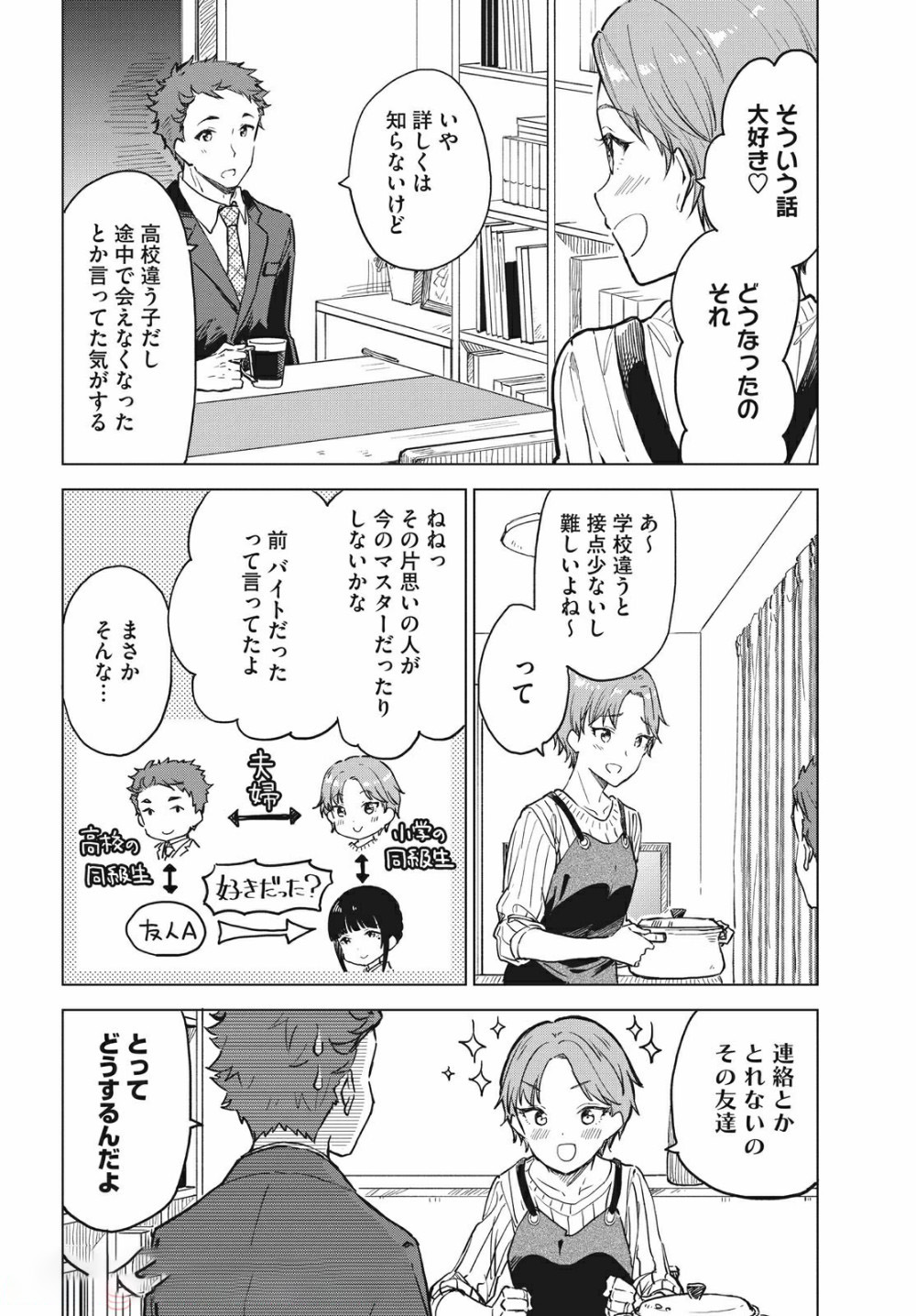 珈琲をしづかに 第12.2話 - Page 13