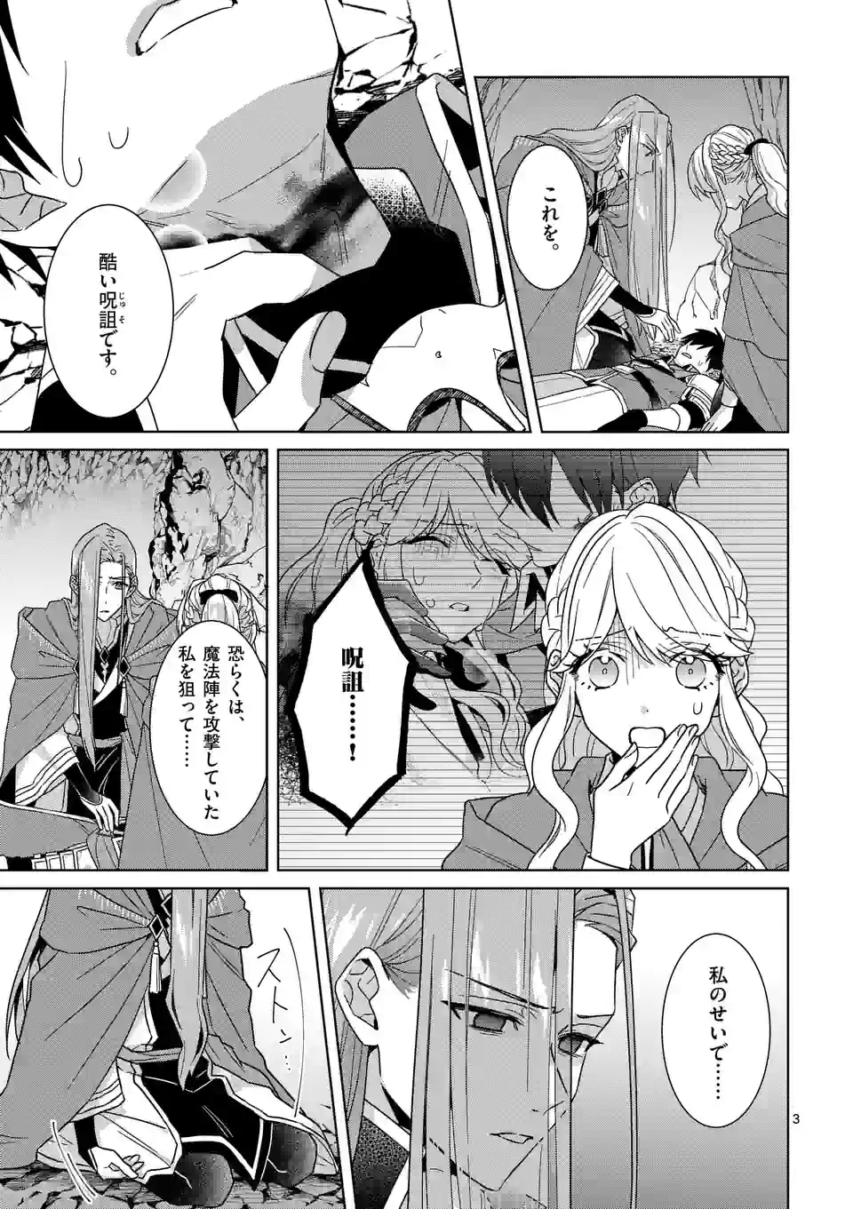 お荷物と呼ばれた転生姫は、召喚勇者に恋をして 第20話 - Page 3