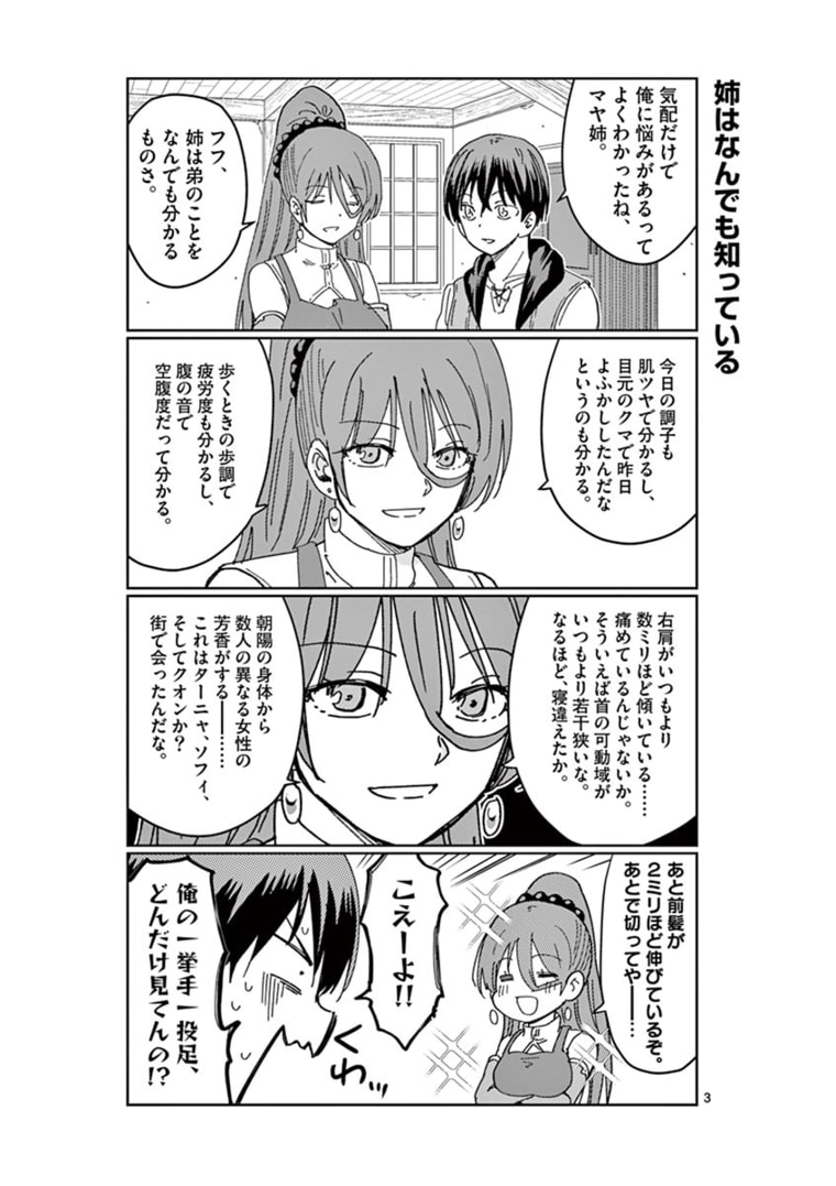 異世界ワンターンキル姉さん　～姉同伴の異世界生活はじめました～ 第34.5話 - Page 3