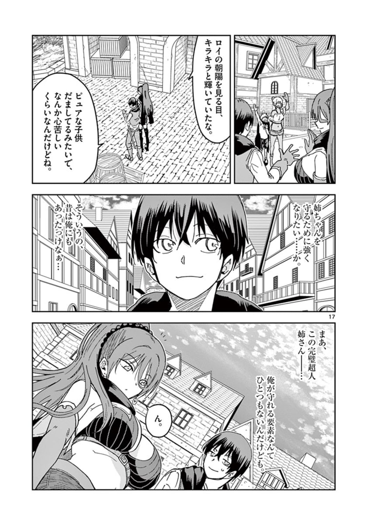 異世界ワンターンキル姉さん　～姉同伴の異世界生活はじめました～ 第40話 - Page 17