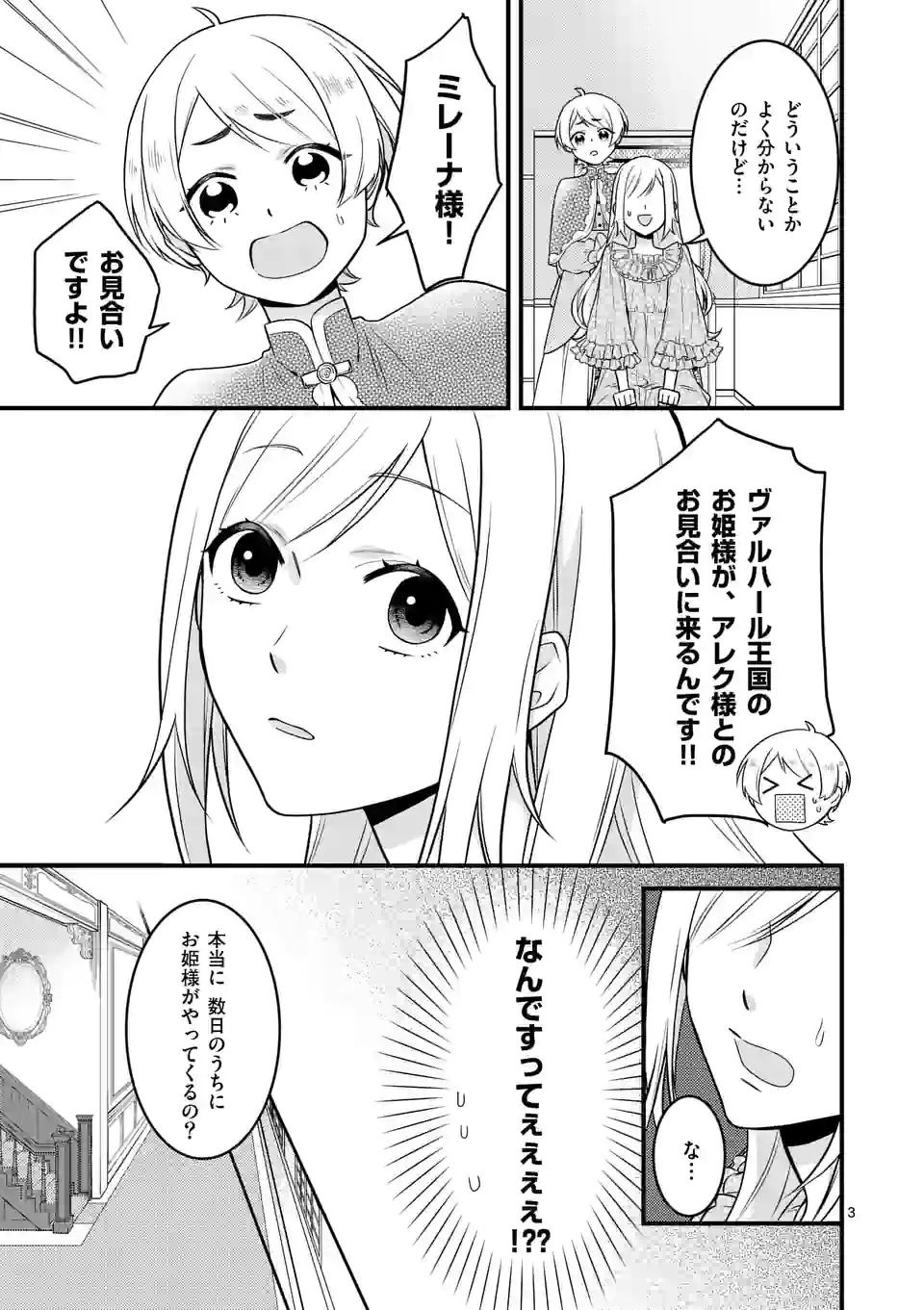 異世界で聖騎士の箱推ししてたら尊みが過ぎて聖女になってた 第11.1話 - Page 3