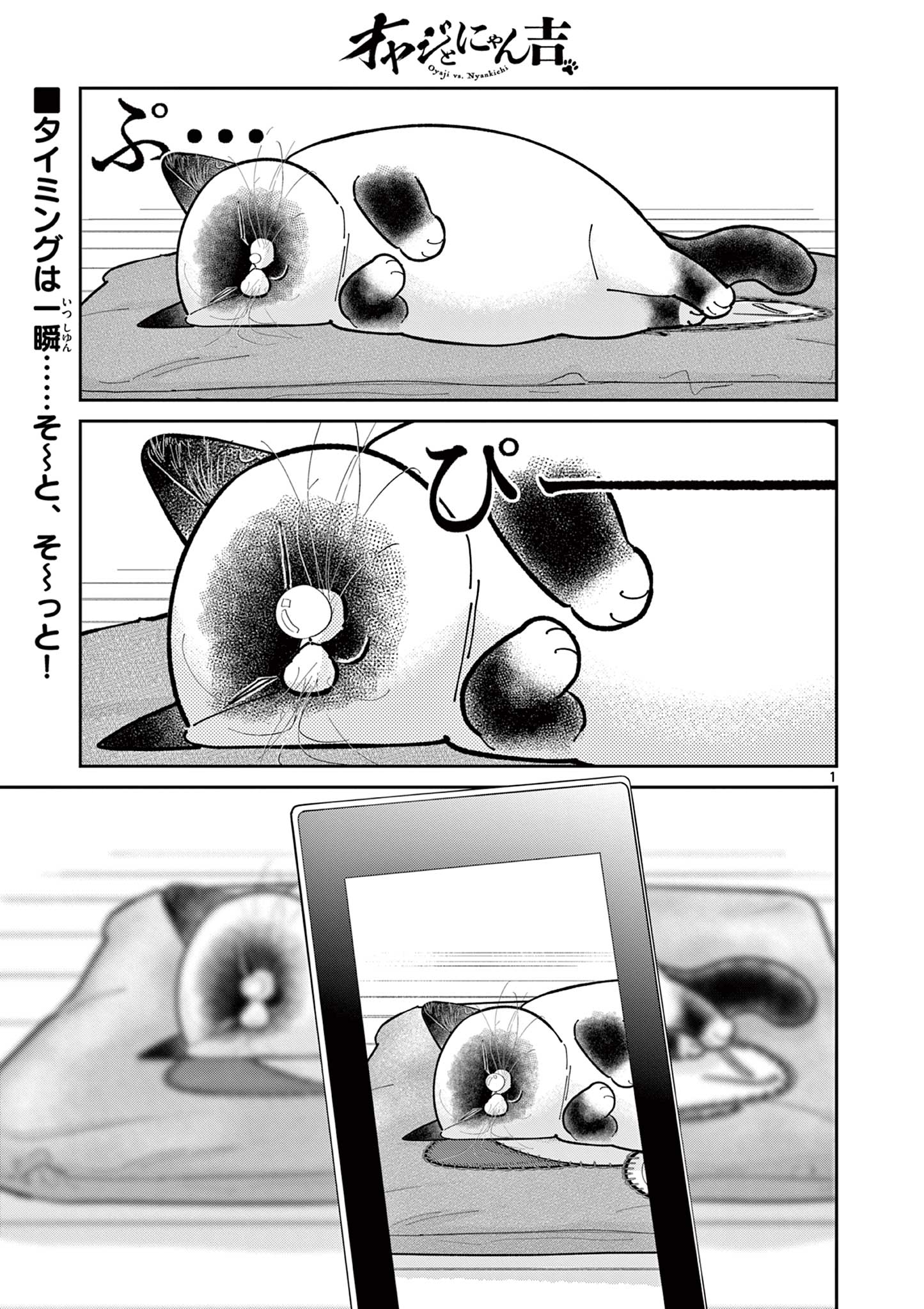 オヤジとにゃん吉 第35話 - Page 1