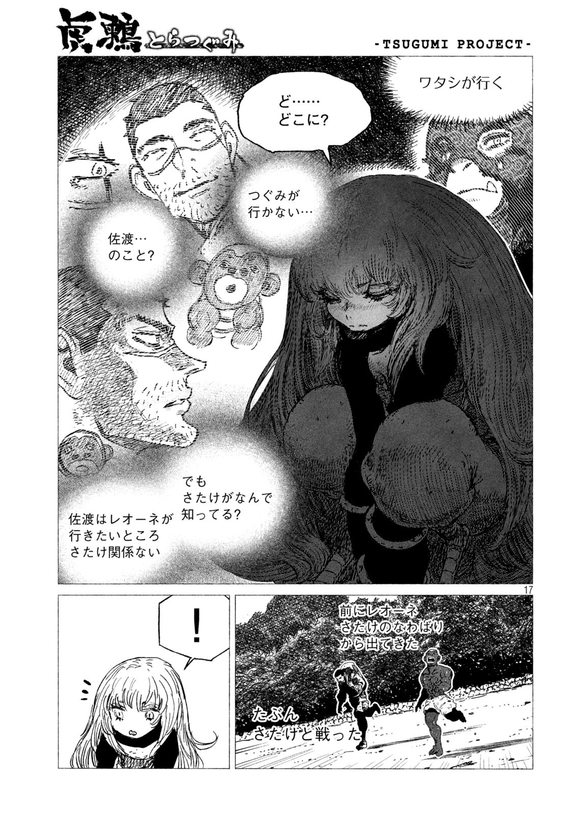虎鶫 とらつぐみ -TSUGUMI PROJECT- 第18話 - Page 17