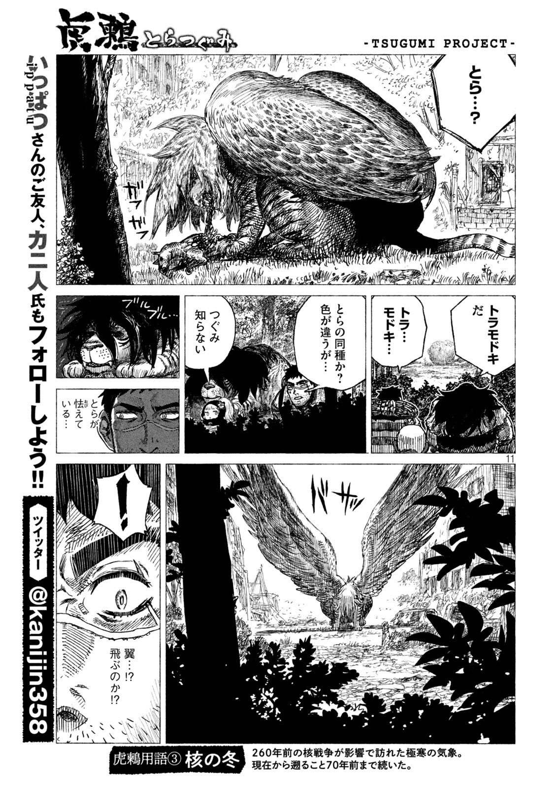 虎鶫 とらつぐみ -TSUGUMI PROJECT- 第27話 - Page 11
