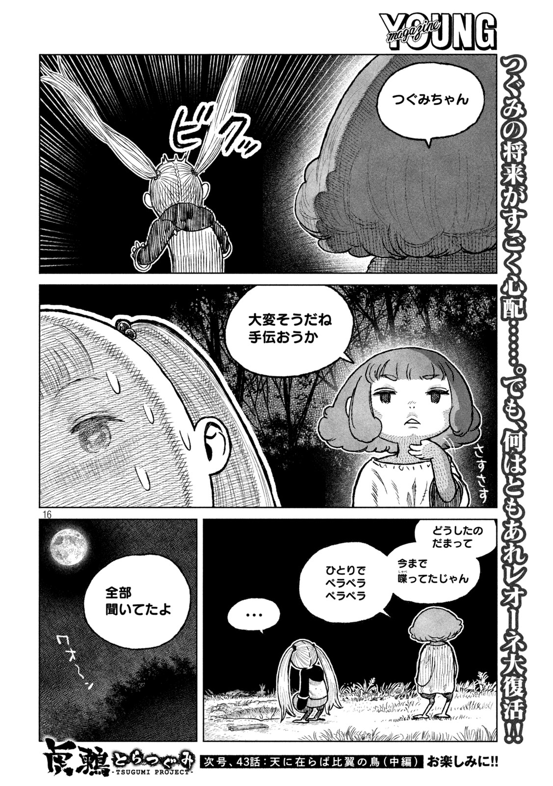 虎鶫 とらつぐみ -TSUGUMI PROJECT- 第42話 - Page 16