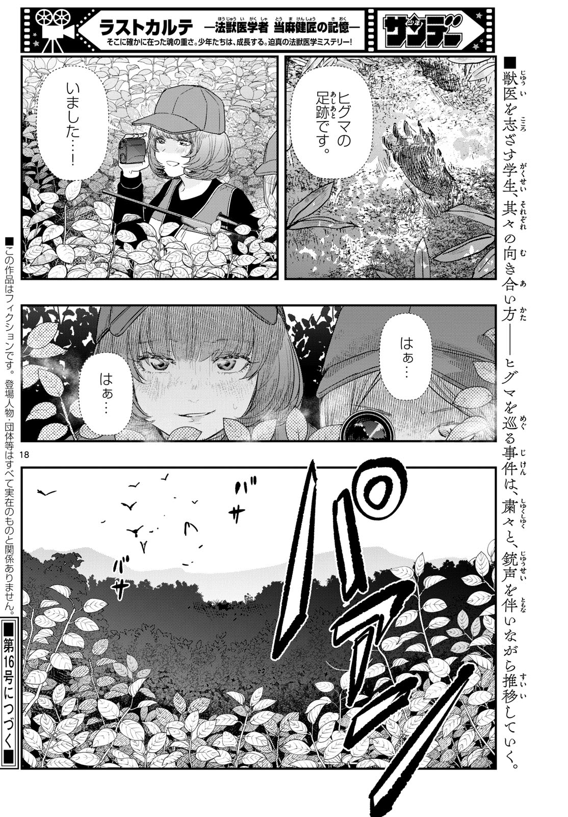 ラストカルテ-法獣医学者 当麻健匠の記憶- 第89話 - Page 18