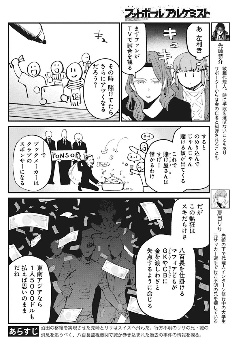 フットボール アルケミスト 第23話 - Page 2