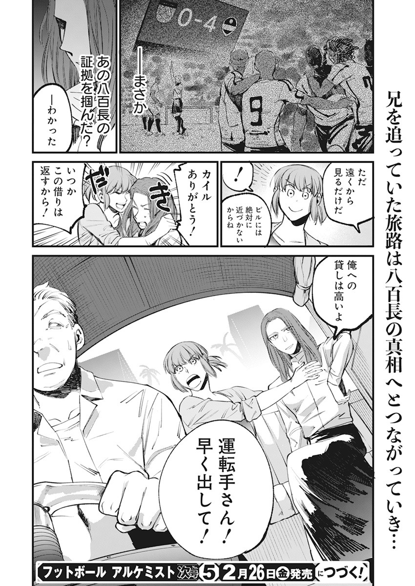 フットボール アルケミスト 第28話 - Page 25
