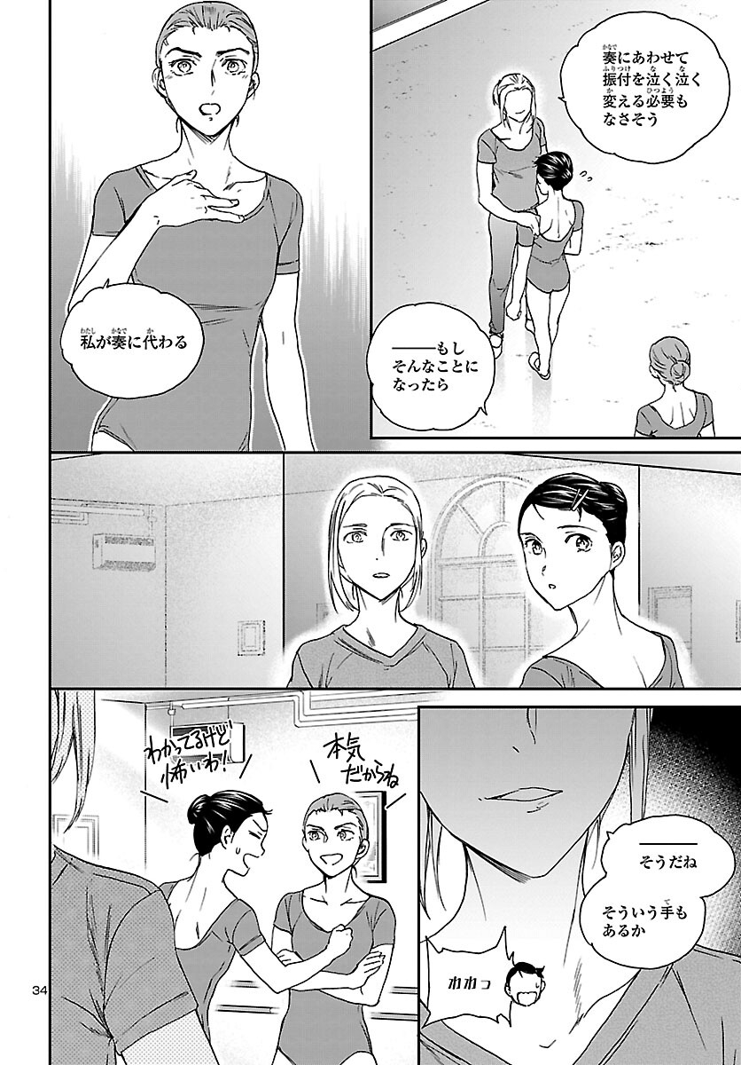 絢爛たるグランドセーヌ 第106話 - Page 34